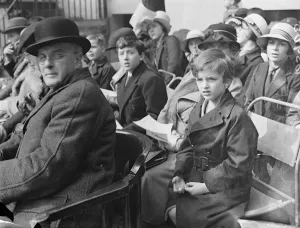 Anthony Edens sons watch as fire brigade gieves last display at old headquarters