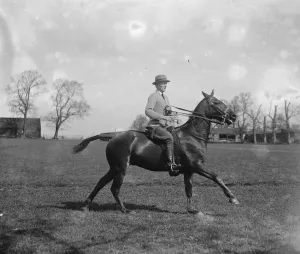 Polo Mallet Prints: Argentine Polo Practice at Neasden Mr Nelson ( No 2 ) 17 April 1922