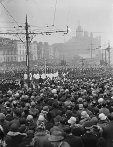 Armistice Day at Bristol. 11 November 1928