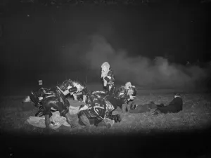 ARP ( air raid precaution ) demonstration at Horton Kirby, Kent. Rescue work