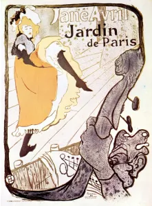 Art subjects: Ephemera / Posters. Toulouse Lautrec