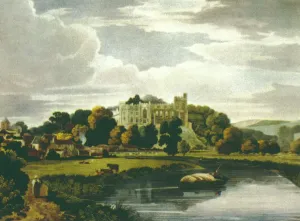 Boat Prints: Arundel Castle in West Sussex, England is one of the most impressive and complete