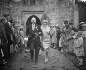 Assistant Sergeant at arms wedding. Sir Walter Erskine, and Miss Violet Gregory