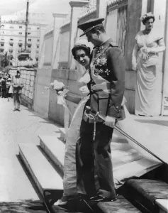 Groom Prints: Athens. Princess Sophia of Greece marries Don Juan Carlos, Pretender to the Spanish throne