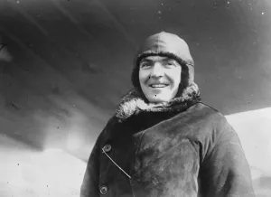Flying Helmet Prints: Attempt on air record. Big RAF plane leaves Cranwell. Squadron Leader A C Jones, the pilot