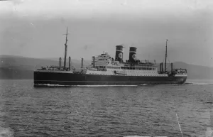 Avila, Blue Star Line ( 1920 ) LTD. 26 October 1927