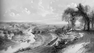 Victorian Prints: Avon and Railway, Foxs Wood