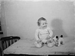 Baby Unwin of Sidcup, Kent. 1937