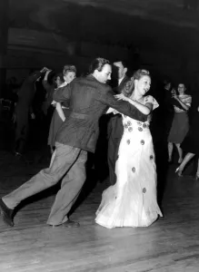 Celebration Prints: Ballroom dancing at the Hammersmith Palais de Danse 1947 dance / dancing / party