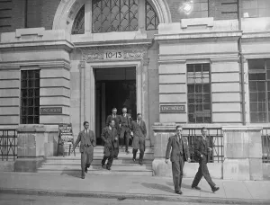 Bank of England opens secret branch for war loan work. The Bank of England has