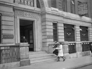Bank of England opens secret branch for war loan work. The Bank of England has