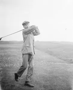 Golf Prints: Bar golf tournament at Royal Cinque Ports course, Deal Lord Justice Atkin, Captain