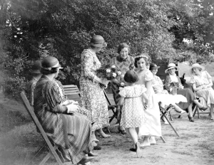 Charity Prints: Barnardo Fete at Merton Court. 1934