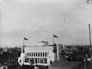 Prop Prints: Battle of Britain fly past rehearsal. More than 120 aircraft of the Royal Air Force