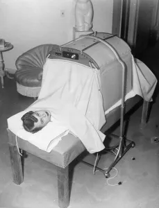 Beauty by Mass Production methods. Beauty treatment has been organised on