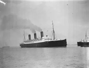 Funnels Prints: The Berengaria at Southampton 7 September 1929