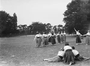 Bergman Osterberg College of Physical Education in Darford, Kent. Girls Hungarian