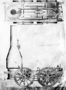 Albany Books Prints: Best Friend of Charleston USA Locomotives 1830