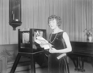 Betty Balfour Broadcasts for British Film Weeks Miss Betty Balfour, the popular