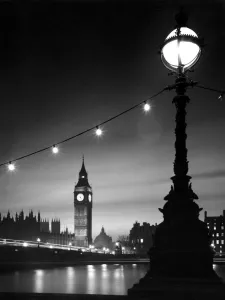 Night Prints: Big Ben Parliament London Undated