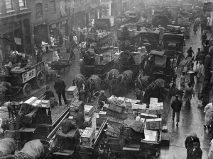 Billingsgate Fish Market is already working at top pressure to deal with the terrific