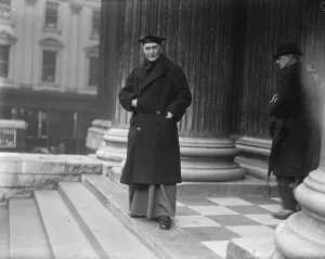 Christian Prints: The Bishop of London, ( Dr Arthur Winnington - Ingram ) at St Pauls Cathedral