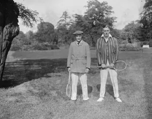 Sportsman Prints: The Bishop of London and Mr Brian Kimmins