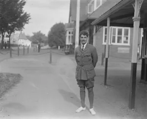 Bisley Meeting Sergeant Fulton ( Gold medallist 1912 ) 14 July 1920