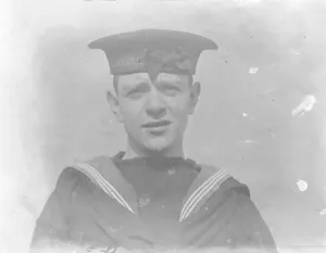 A blue jacket portrait unknown 1920