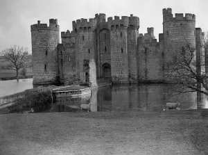 20 Century Prints: Bodiam Castle, East Sussex, England 1930s