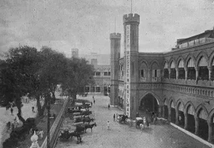 Entrance Prints: Bomb thrown at Viceroys train. The Viceroy, Lord Irwin, safely entered his