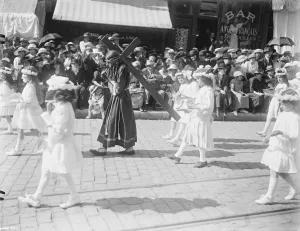 Boulogne France, Procession of our lady of Boulogne Carrying the cross of Calvary