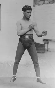 Boxer Boxing Prints: Boxing Championship At the National Sporting Club Percy ( formerly Bugler ) Lake
