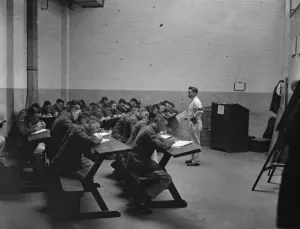 Boy apprentices for Royal Air Force