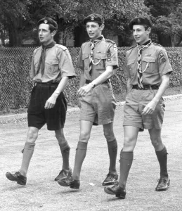 Boy scouts Three brothers from Hayes, Kent - 16th October 1962