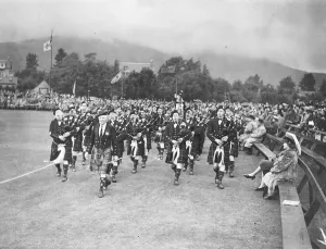 Parade Prints: The Braemar Highland Gathering has been received for the first time since 1938