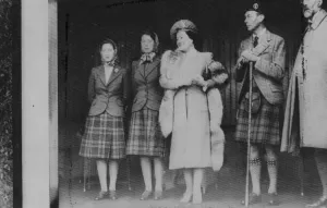 The Braemar Highland Gathering has been received for the first time since the war