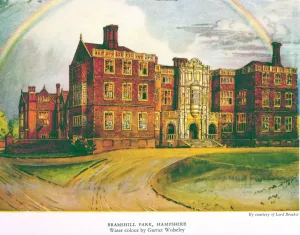 Artist Prints: Bramshill Park in Hampshire by Garnet Wolseley by courtesy of Lord Brocket Bramshill