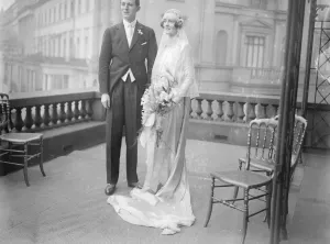 Bridal retinue of children. There was a retinue of children for Miss June Chaplin