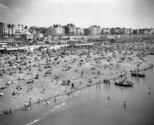 Brighton Thousands of Whitsuntide holidaymakers flocked to the coast and this was