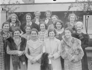 Pretty Prints: Britains most beautiful girls on parade in London. 20 June 1935