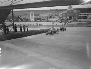 Many of Britains best-known racing drivers competed at the road racing meeting