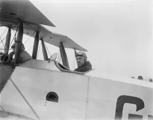 British Air Race Round Britain Pilot F C Broome 8 September 1922