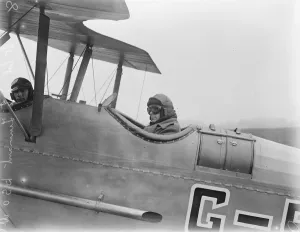 British Air Race Round Britain Pilot Lieutenant Colonel J F Tennant, ( Distinguished