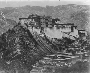 British Buddhist mission to Tibet. Lhasa, the capital of Tibet, which is to be