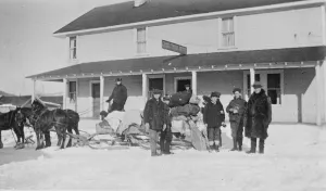 British Columbian Goldfield. As soon as the thaw sets in a rush is expected to