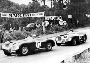 British drivers Anthony Rolt and Duncan Hamilton scored a sweeping victory in