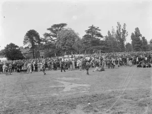 A British Legion service in Sidcup, Kent. 1935