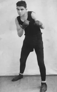 The British light weight boxing championship at the ring Blackfriars on Monday. 20