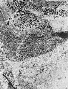 The British Military operations in Somaliland. Medishi showing commencement of fire